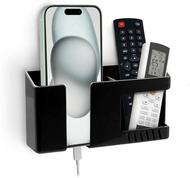 Brazilian Multifunctional Wall Mounted Mobile Holder with Remote Control Storage