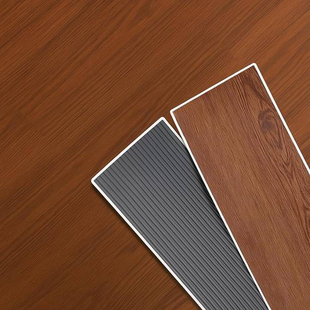 SIA VENDORS 3 Pcs Flooring Tile Floor Self Adhesive Vinyl Plank Waterproof Tile Sticker