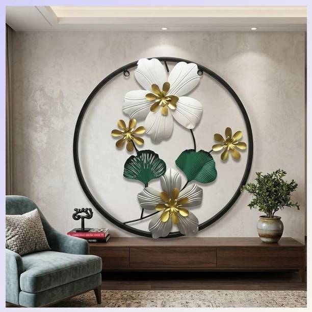 DESIGNINSIDE Luxury Metal Wall Art Decor for Modern Interior