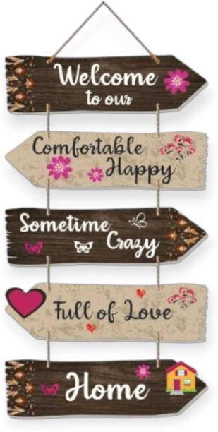 POSITIVE VIBE Lifestyle Welcome wall hanging for home decoration wall decor items and gifts