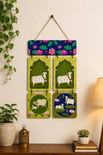 RDKDECOR Wooden Hindu Cultural Home Decor