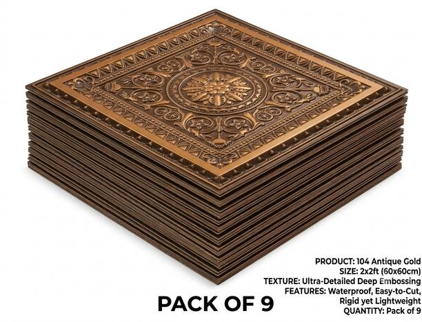 Dezibaba Wall and Ceiling Panel Pack of 9