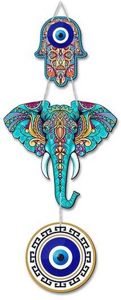 raj enterprises Decorative Design Wooden Wall Hanging for Home Decor | Artworks Gift
