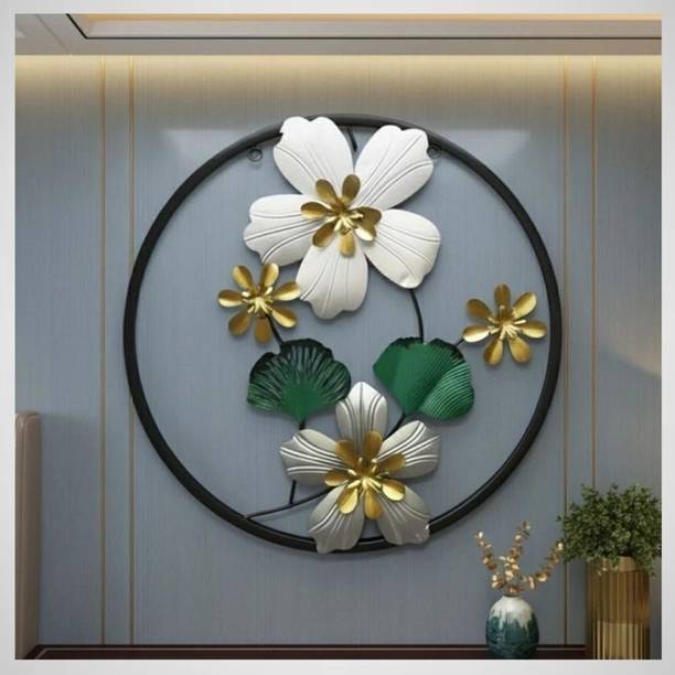 DESIGNINSIDE Stylish Metal Wall Art Decor for Home Decoration