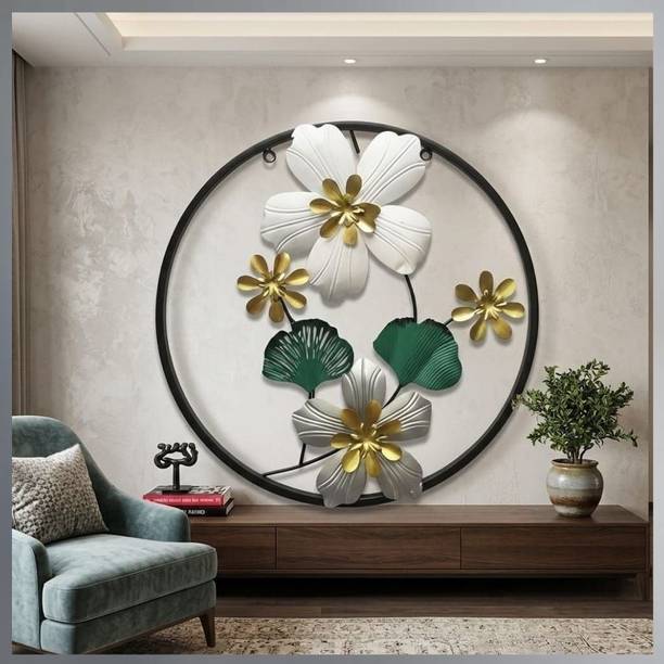 DESIGNINSIDE Handmade Artistic Iron Metal Wall Art Decor Pieces