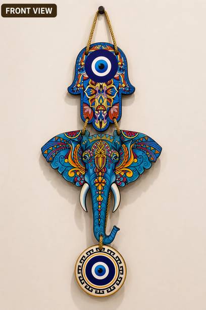 VENYX Vastu Elephant Protection Wall Art