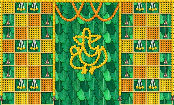 CLASSYPRINT Banana Ganesh Ji Blackdrop Decoration 5'*8'...