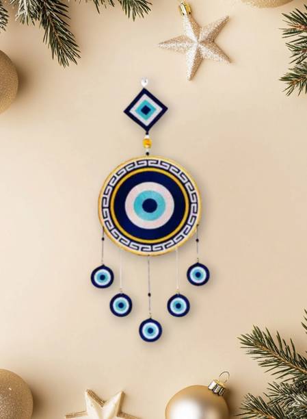 उन्नतिटाइम्स Evil eyes Wall Hanging For wall Decorative Item