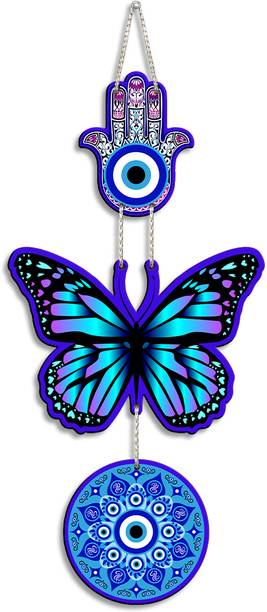 सुवेहार्ट्स Wall Hanging Decorative Items | Wall Decoration Material | Evil Eye Hanging - 07
