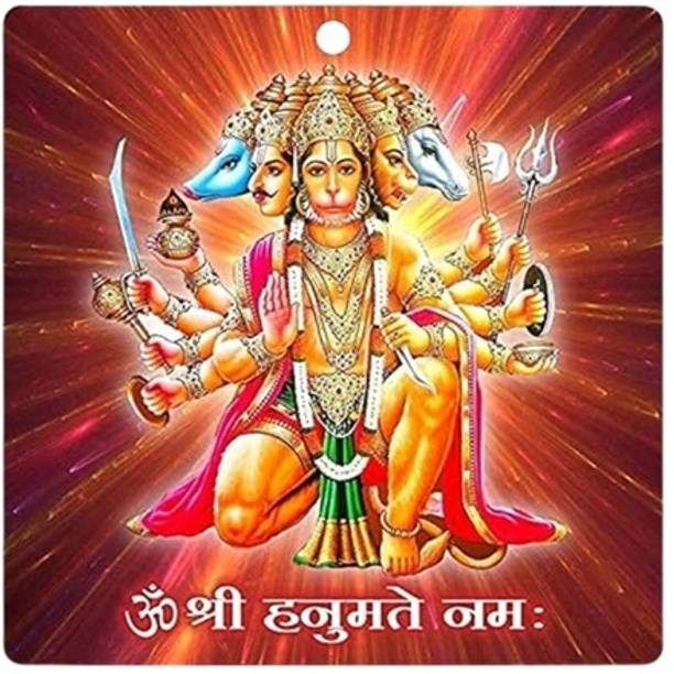 PVL Panchmukhi Hanuman Wall Hanging for Home Decoration Wall Decoration Vastu