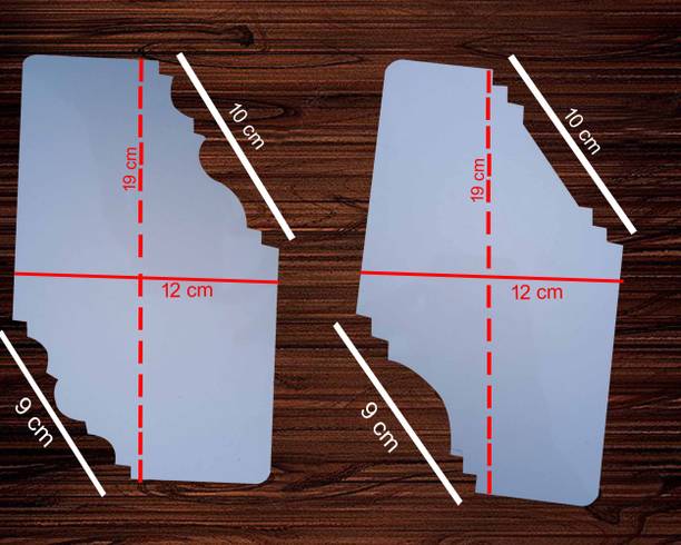 Souland POP Farma (Frame) Moulding Die Ceiling Opaque Panel and Best Design Fiberglass Pack of 2