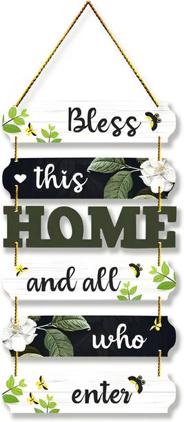 PVL Bless This Home Decoration Wall Hanging Wall Decoration Living room decor