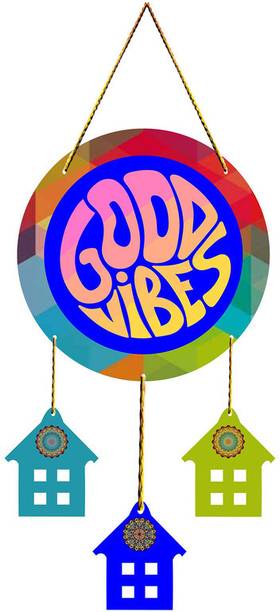 Charmör Good Vibes Designer Stylish Trendy wall hanger for Home Décor