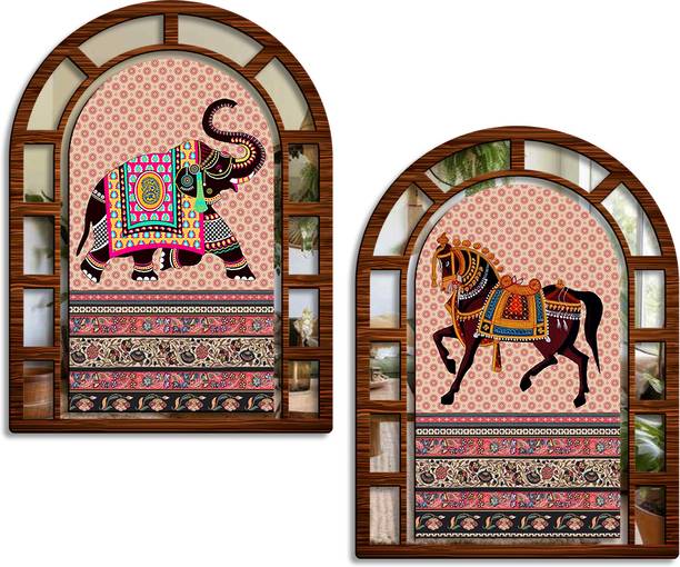 सुवेहार्ट्स Wall Hanging Decorative Items | Jharokha Wall Decor | Decoration Items-8