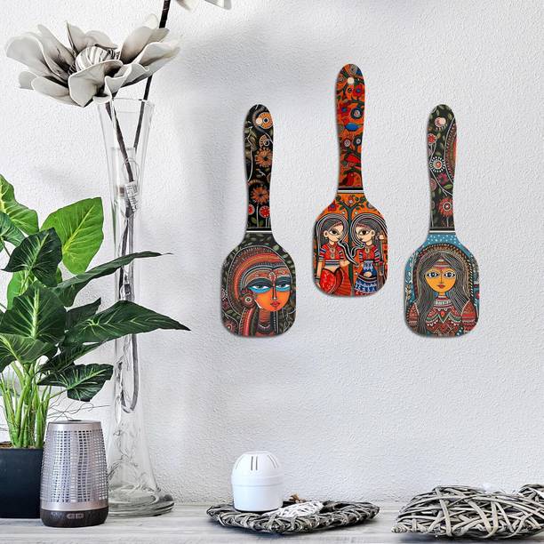 HOUZZ DECOR Wall Hanging for home office bedroom wooden decor