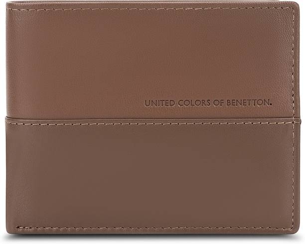 United Colors of Benetton Men Casual, Formal Tan Genuine Leather Wallet