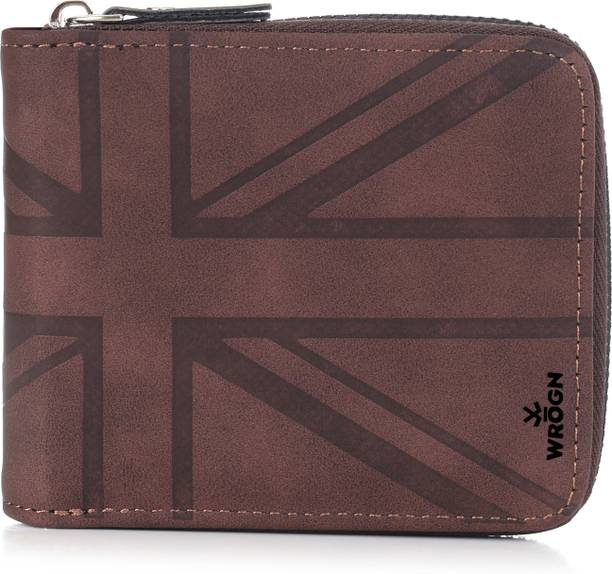 Men & Women Formal, Evening/Party, Travel, Casual, Ethnic, Trendy Brown Artificial Leather RFID  Wallet