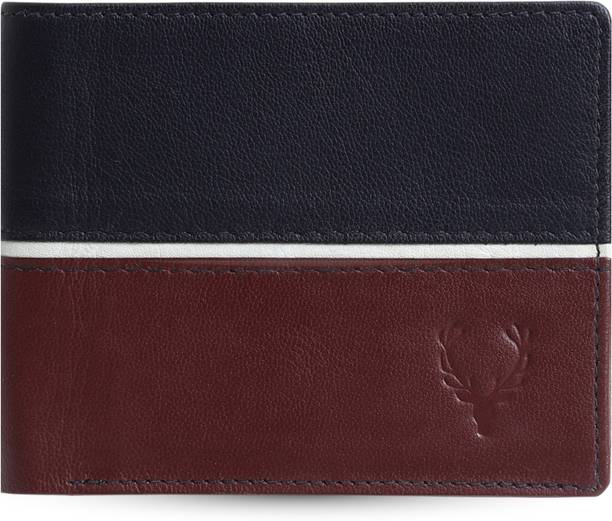 Men Trendy, Casual, Evening/Party Multicolor Genuine Leather Wallet