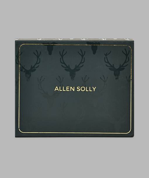 Men Casual Brown, Beige Genuine Leather Wallet