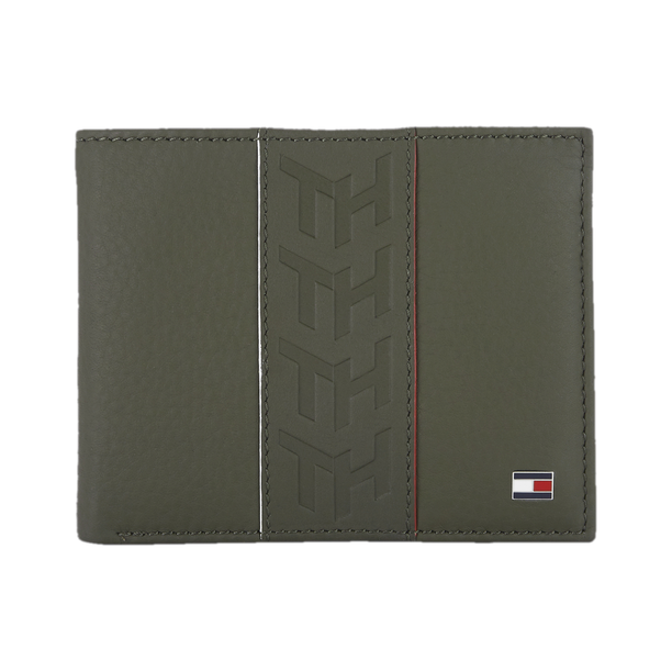 Men Green Genuine Leather Wallet - Regular Size
