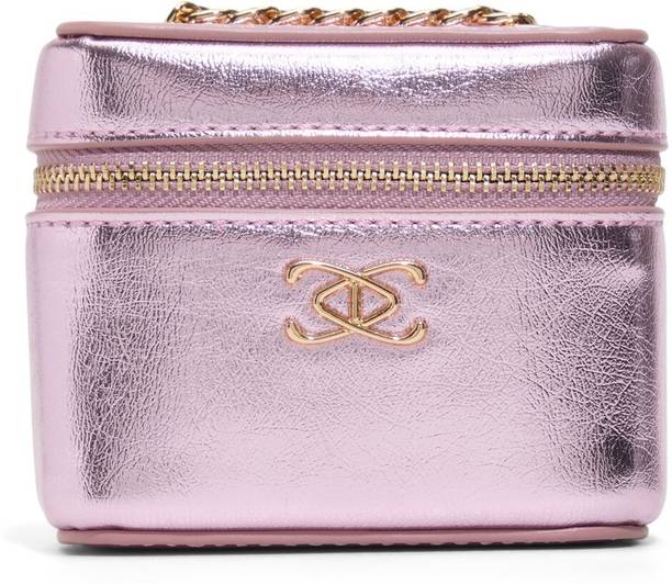 Women Casual Pink Artificial Leather Wallet
