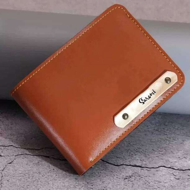 SY Gifts Boys Tan Artificial Leather Wallet