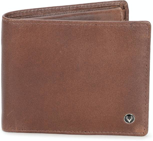 Men Formal Brown Genuine Leather Wallet