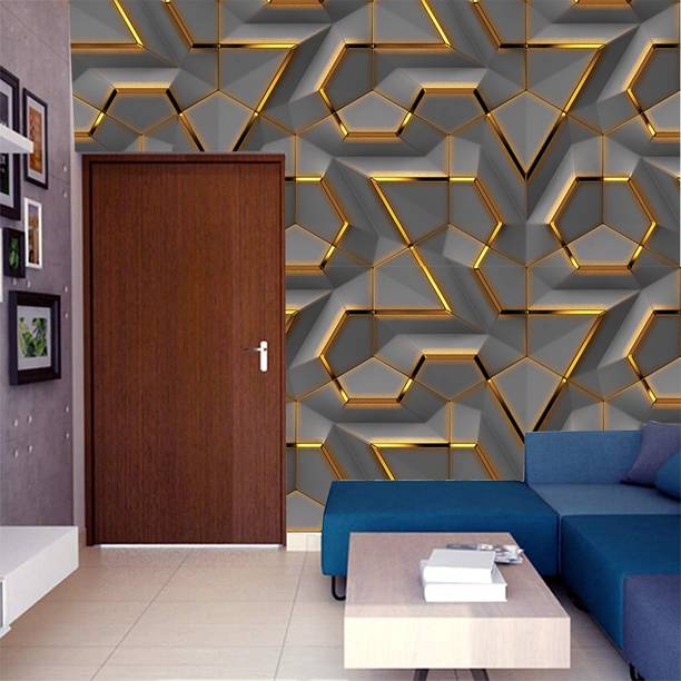 ALL DECORATIVE DESIGN Decorative Multicolor Wallpaper