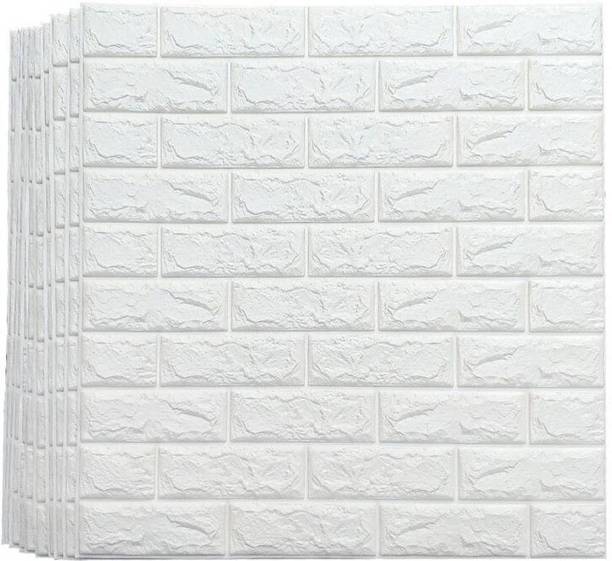 Yugam Decorative White Wallpaper
