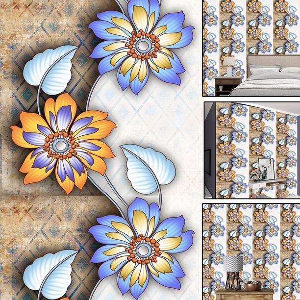 BDM Decorative Multicolor Wallpaper