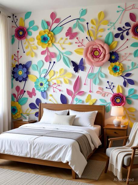 TheBlackstone 325 cm x 40 cm Waterproof Decorative Vinyl Wallpaper