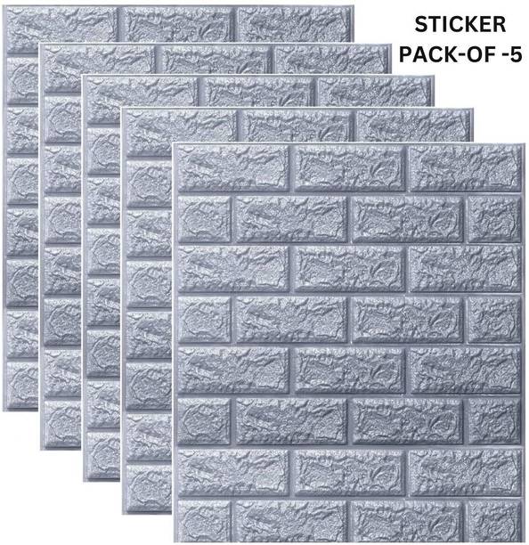 KESHAVART 78.74 cm x 70 cm Waterproof Abstract Vinyl Wallpaper