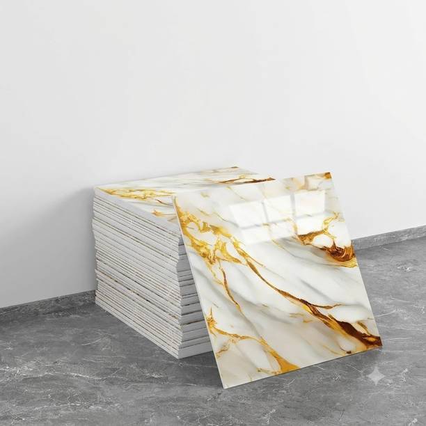 WALLVEAR 60 cm x 60 cm Waterproof Decorative Vinyl Wallpaper