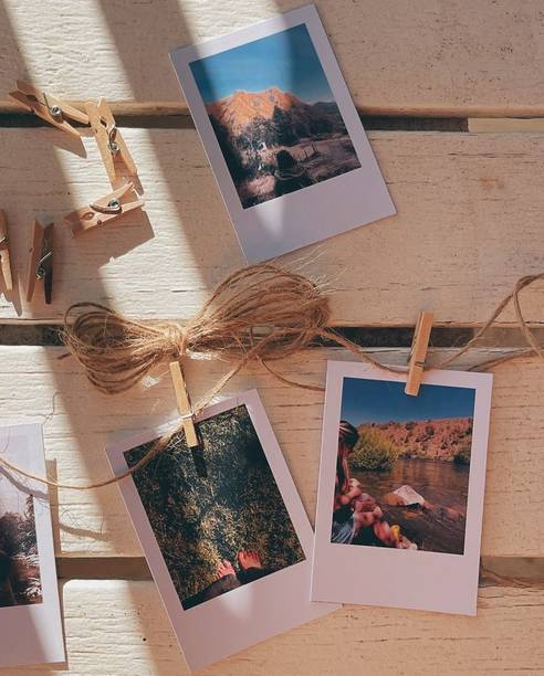 ONLINE LIFE Paper Table Photo Frame