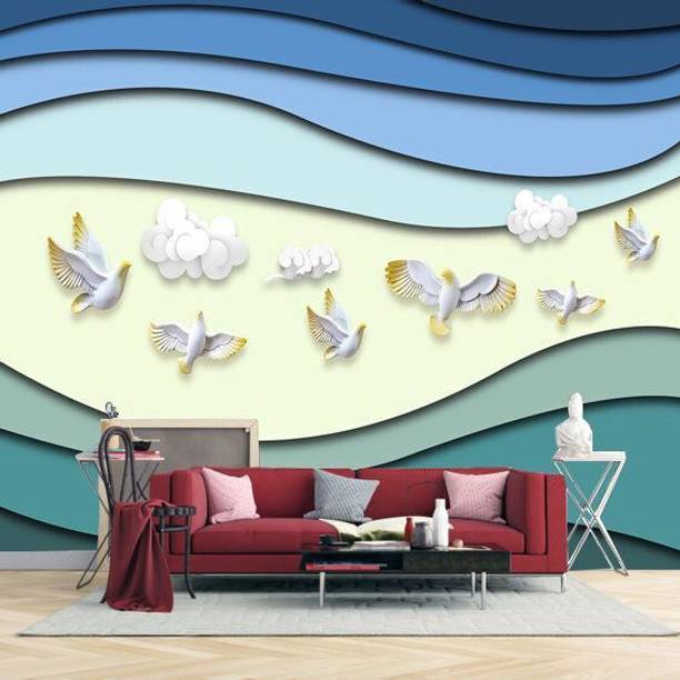 PKG 200 cm x 40 cm Waterproof Decorative Vinyl Wallpaper