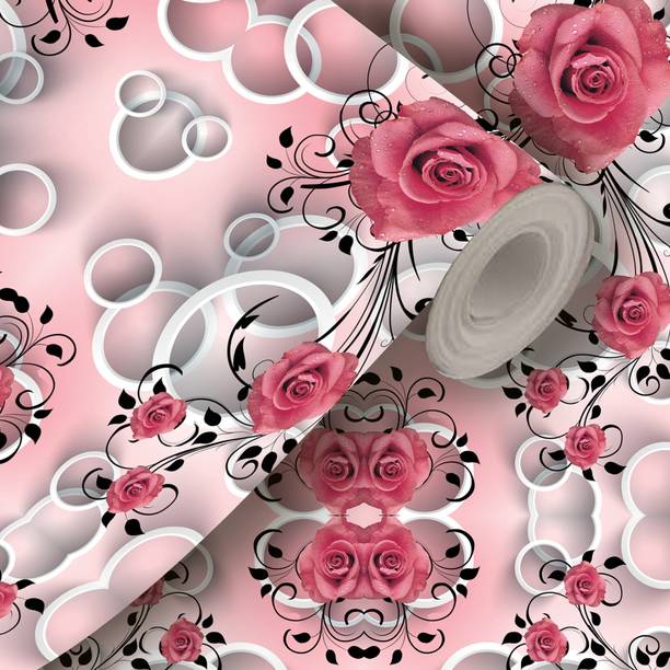 Myra 300 cm x 40 cm Floral & Botanical Vinyl Wallpaper
