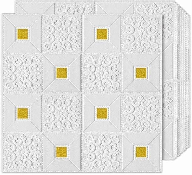 DOM EXPORT 3D PE foam adhesive waterproof Foam Wallpapers for Home, Living Room, Bedroom