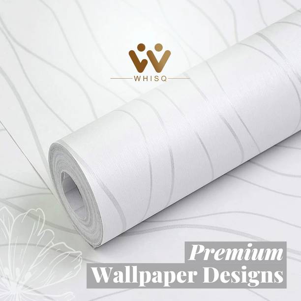 Whisq Abstract White Wallpaper