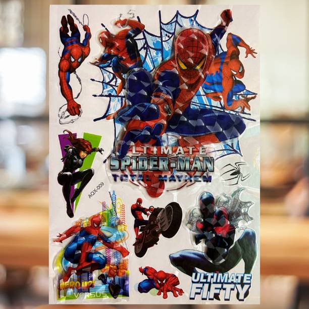 PRINTIFY 30 cm x 25 cm Waterproof Superheroes Vinyl Wallpaper