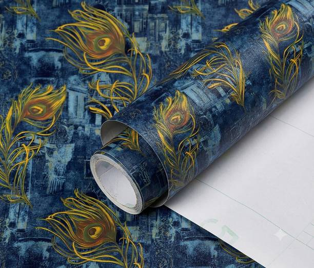 MALBEC 500 cm x 45 cm Waterproof Floral & Botanical PVC, Vinyl Wallpaper