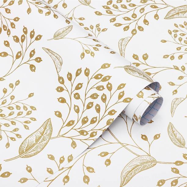 FOKRIM Decorative White Wallpaper