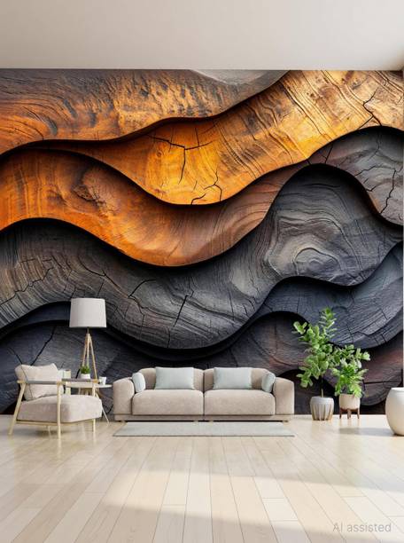 interawalldecor 40 cm x 100 cm Waterproof Decorative Vinyl Wallpaper