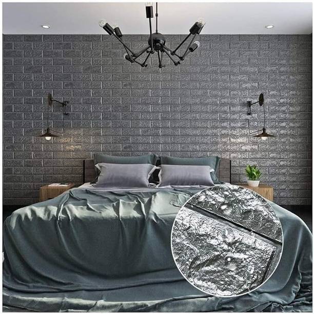 wewell Decorative Grey Wallpaper