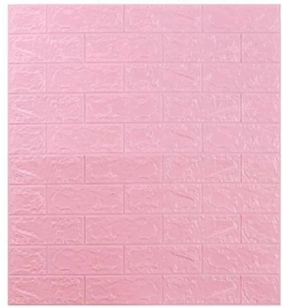Tlismi Vinyl Decorative Pink Wallpaper
