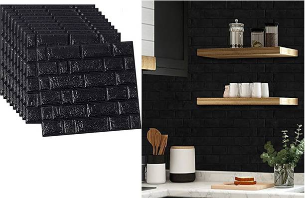 WALLVEAR 77 cm x 70 cm Waterproof Decorative Vinyl Wallpaper