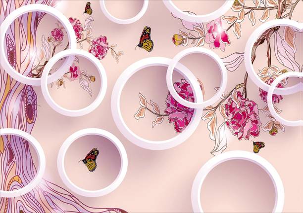 Zedexgraphics Floral & Botanical Multicolor Wallpaper
