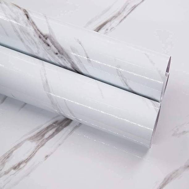 Yugam Decorative White Wallpaper