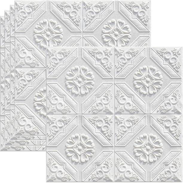 Onbet 70 cm x 70 cm Waterproof Floral & Botanical Embossed Wallpaper