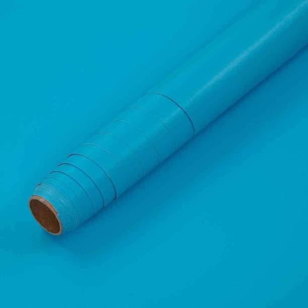 WALLNEST Abstract Blue Wallpaper