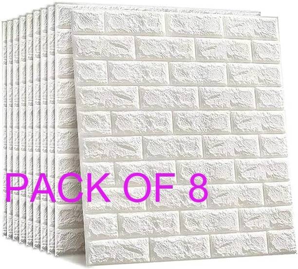 hventerprise 77 cm x 70 cm Waterproof Abstract Embossed Wallpaper